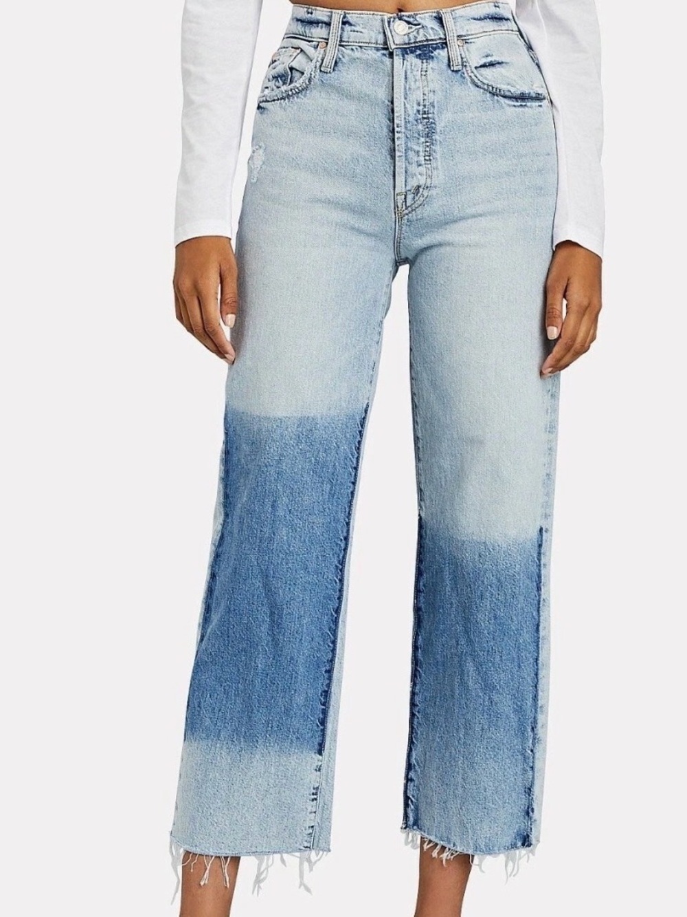 Mother Jeans "The Rambler Ankle Fray"
Size 24 Wash "Win Some, Lose Some"
